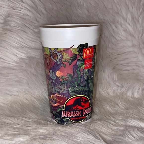 Vintage 1992 Jurassic Park Brachiosaur JP6 McDonalds/Coke Collectors Cup - Picture 4 of 6